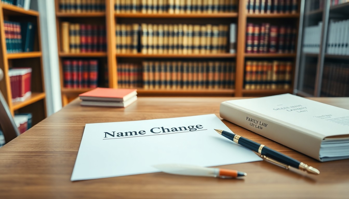 Procédure de changement de nom : toutes les démarches